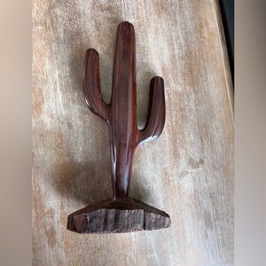 🌵🌵Hand-Carved Vintage Ironwood Saguaro Cactus Southwestern